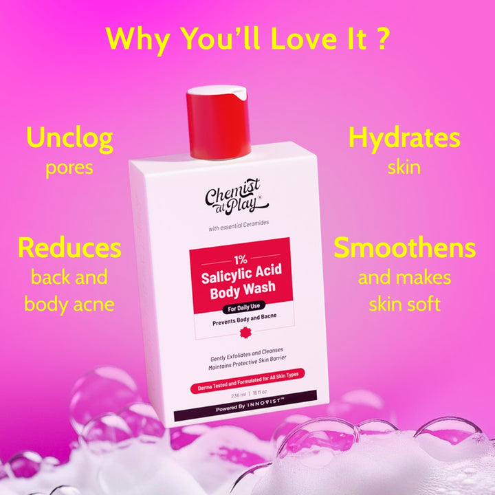 Chemist at Play 1% Salicylic Acid Body Wash