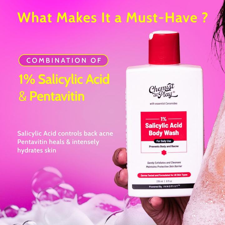 Chemist at Play 1% Salicylic Acid Body Wash