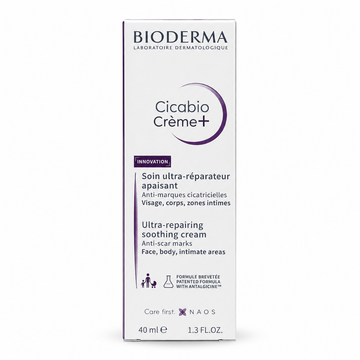 Bioderma Cicabio Creme+ Ultra-Repairing Soothing Cream for Face & Body – 40ml