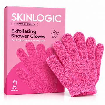 Skinlogic Exfoliating Shower Gloves 1 Pair
