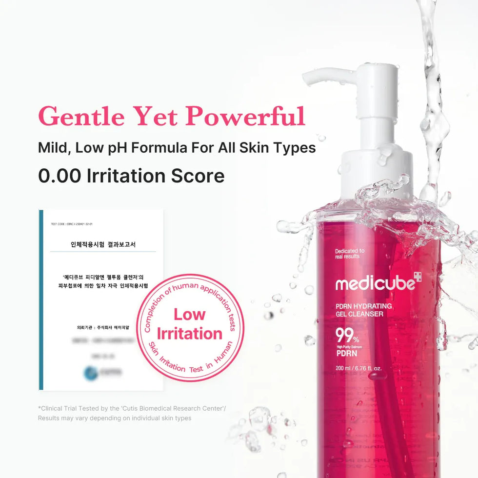 Medicube PDRN Hydrating Gel Cleanser 200ml
