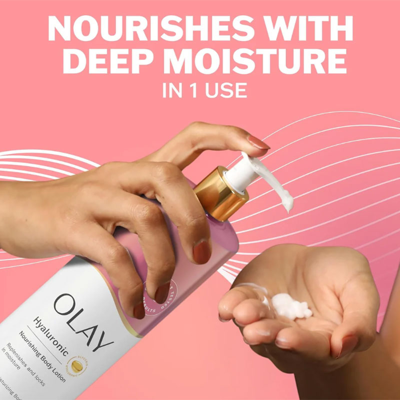 Olay Hyaluronic Nourishing Body Lotion – 502ml