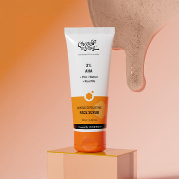 Chemist at Play 3% AHA Gentle Exfoliating Face Scrub – 100 ml