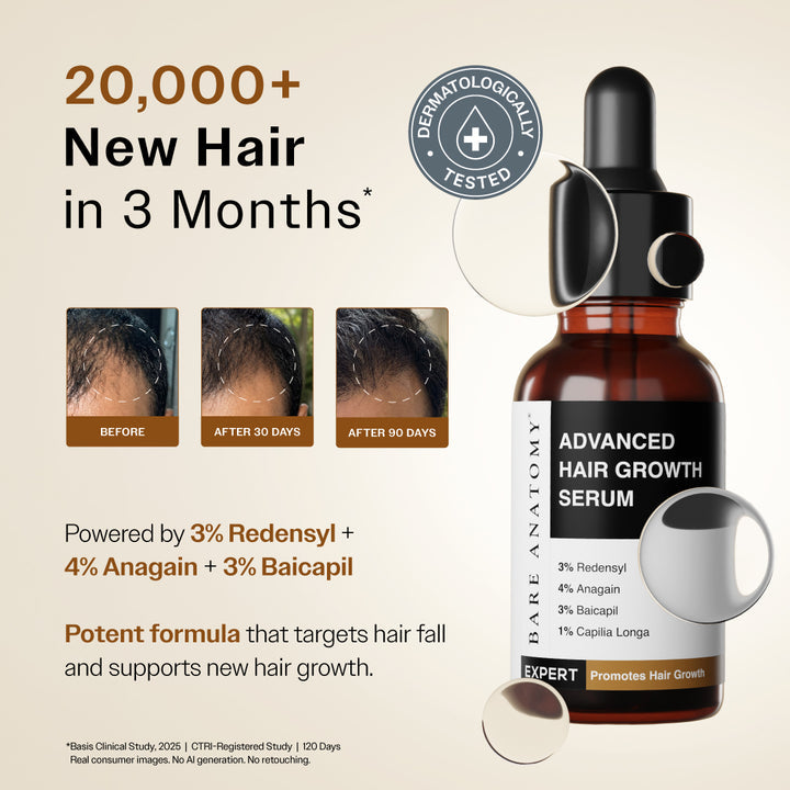 Bare Anatomy Advanced Hair Growth Serum | 30ml
