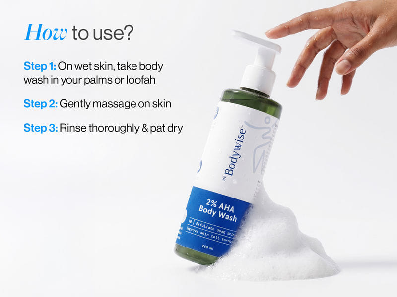 BE Bodywise 2% AHA Body Wash – 250ml