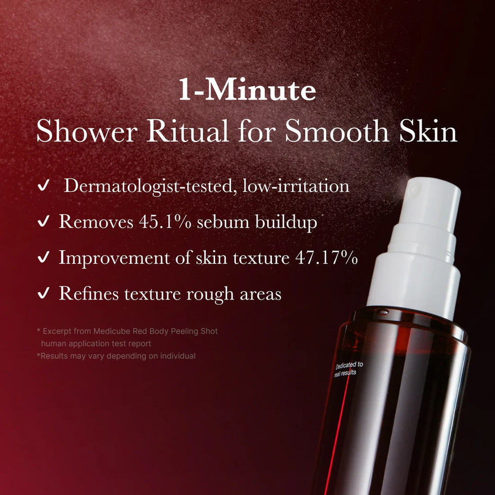 Medicube Red Acne Body Peeling Shot 110g