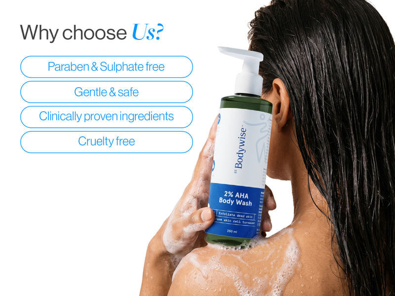 BE Bodywise 2% AHA Body Wash – 250ml