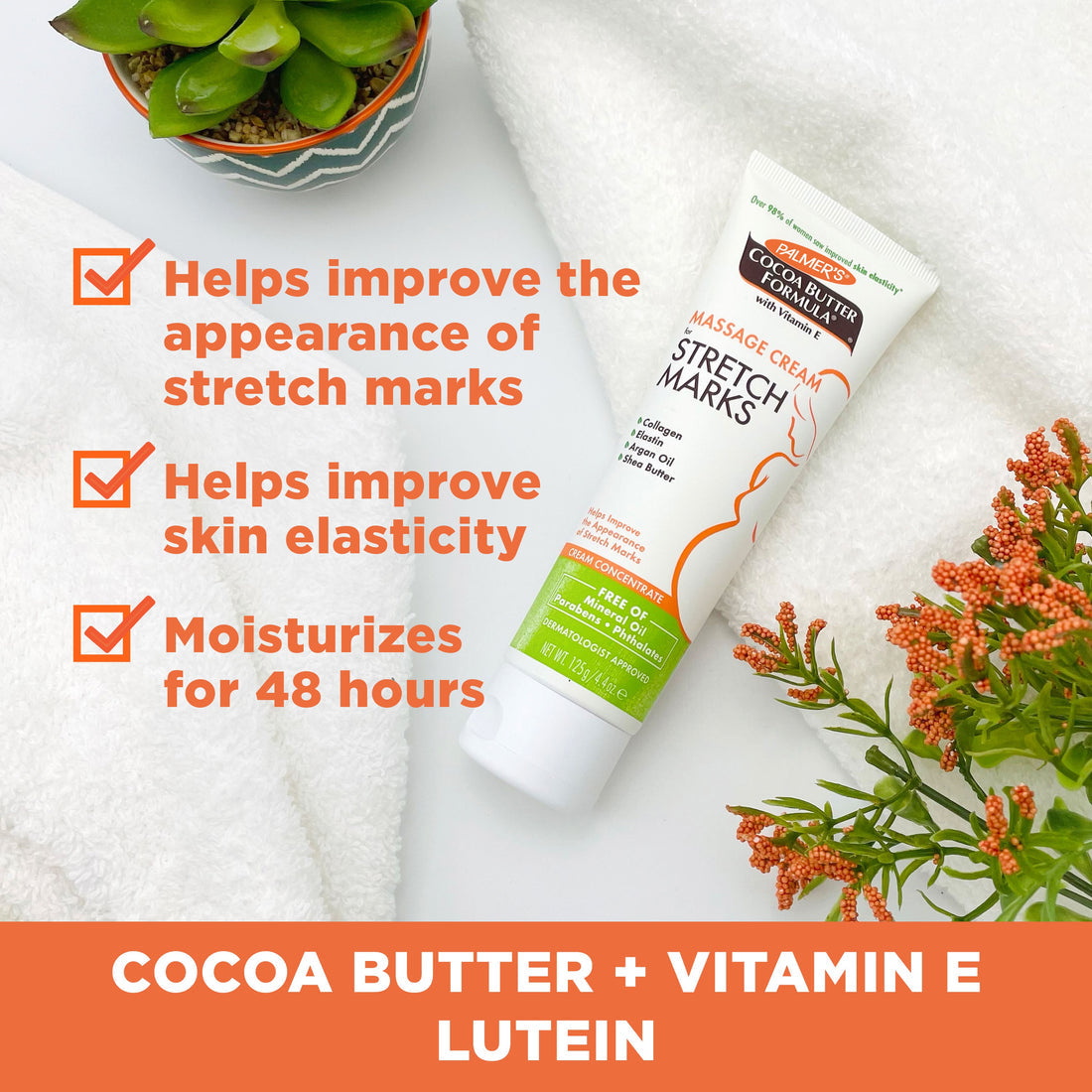 Palmer’s Cocoa Butter Formula Massage Cream for Stretch Marks – 125g