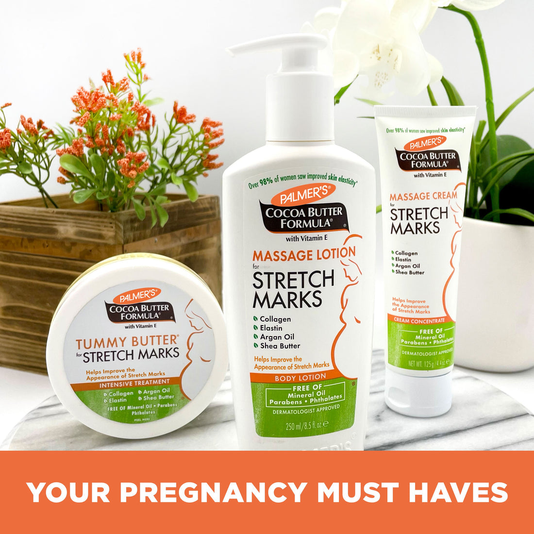 Palmer’s Cocoa Butter Formula Massage Cream for Stretch Marks – 125g