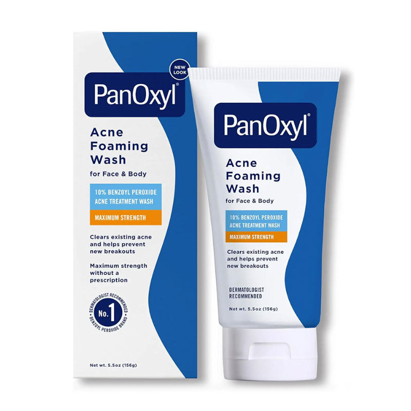 PanOxyl Acne Foaming Wash 10% Benzoyl Peroxide — 156g