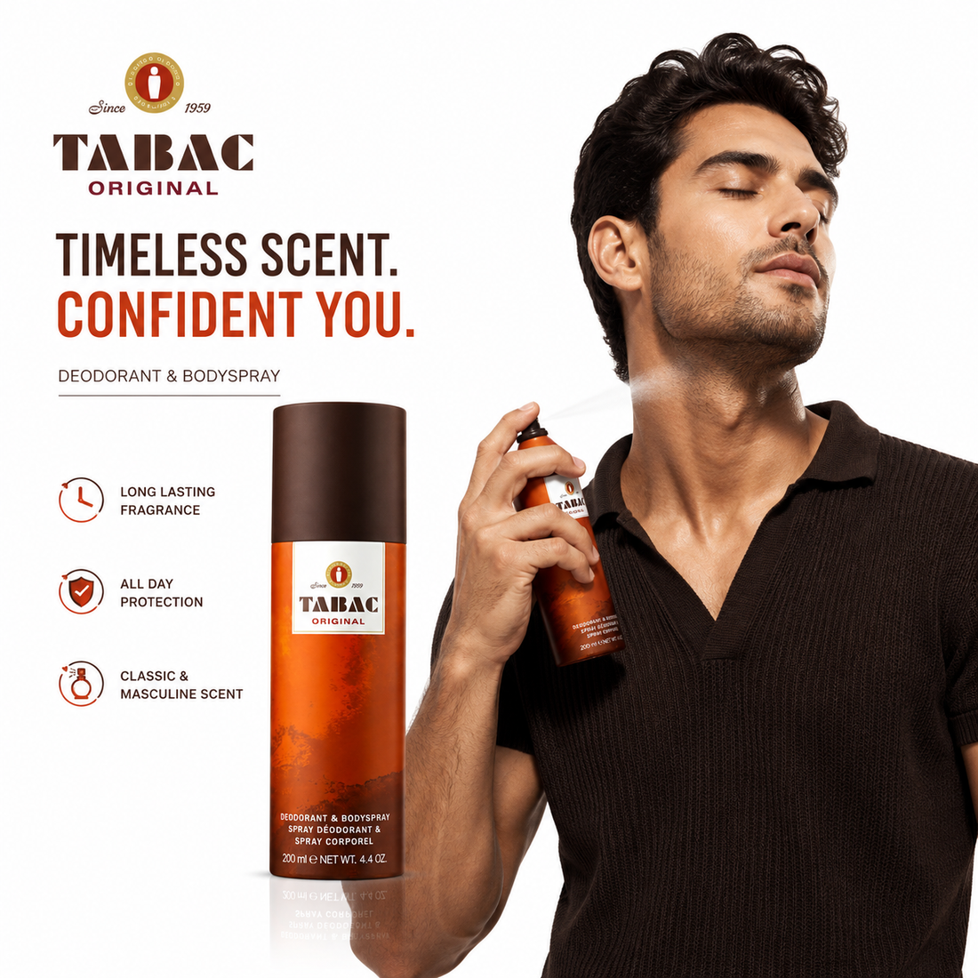Tabac Original Deodorant Spray – 200ml