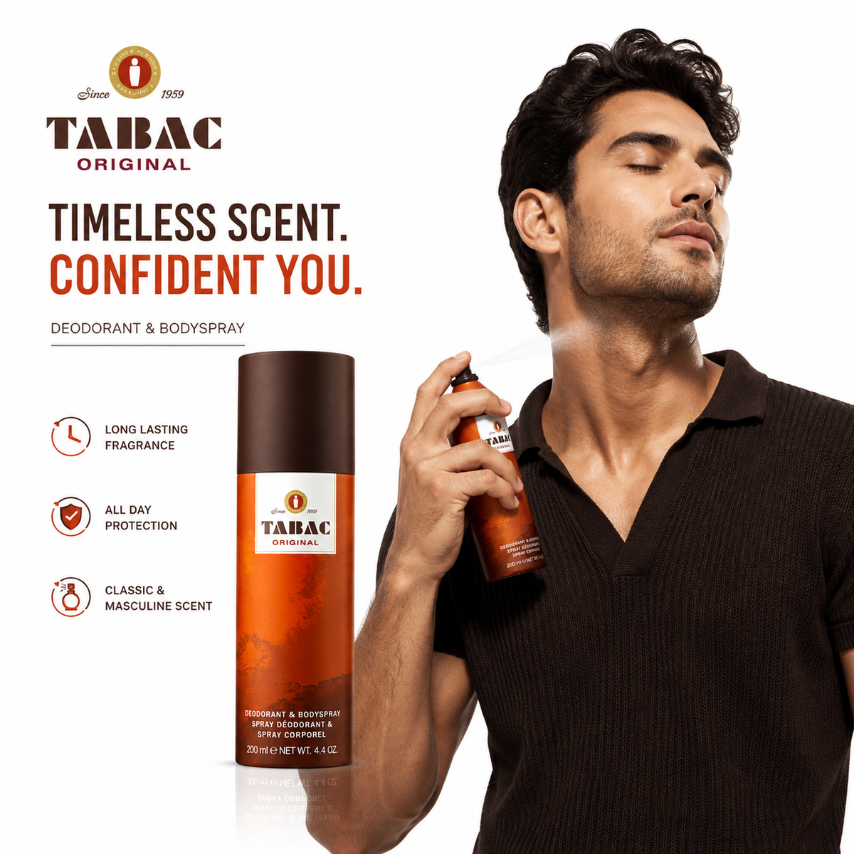 Tabac Original Deodorant Spray – 200ml