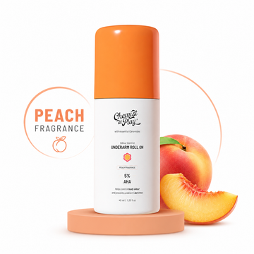Chemist at Play 5% AHA Underarm Roll-On – Peach | 40 ml