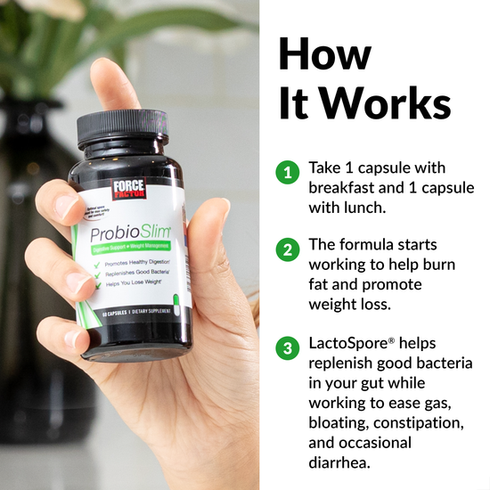 Force Factor ProbioSlim – 120 Capsules