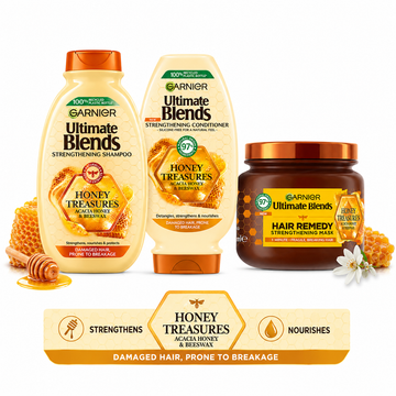 Garnier Ultimate Blends Honey Treasures Hair Care Combo