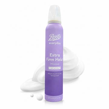 Boots Everyday Extra Firm Hold Mousse 200ml