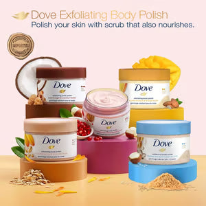 Dove Exfoliating Body Polish Pomegranate Seeds & Shea Butter – 298gm